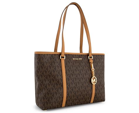 michael kors large sady carryall bag|Michael Kors Women's Sady Carryall Shoulder Bag, Brown Pvc .